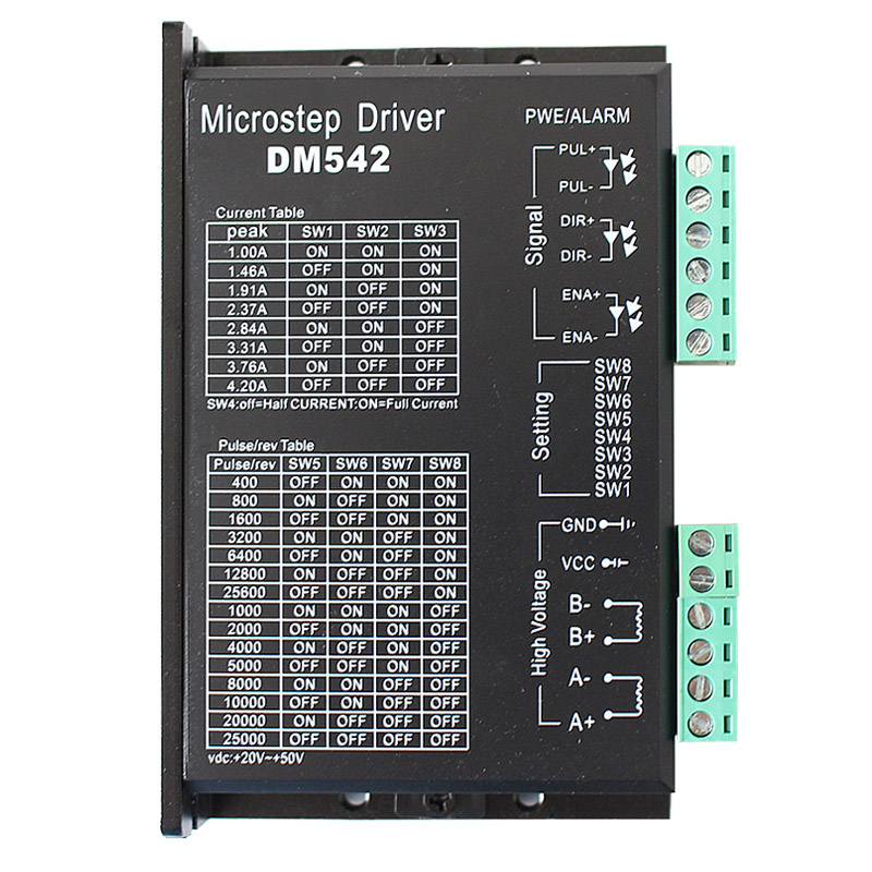 DSP數(shù)字式57 86步進(jìn)電機(jī)驅(qū)動(dòng)器 128細(xì)分替代M542